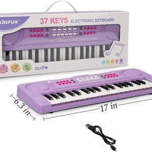 BIGFUN Multifunction Kid Toy Keyboard Piano - 37 Keys
